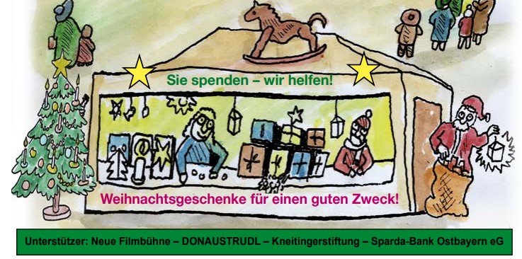 Plakatausschnitt Weihnachtszauber am Bismarkplatz vom 21.11.-23.12.2024 der Sozialen Initiativen